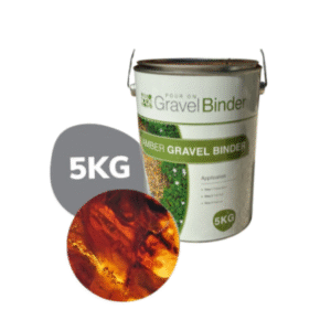 Amber Resin Gravel Binder (5kg) Approx. 3m2 coverage